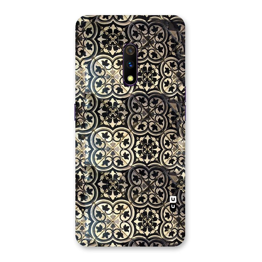Floral Tile Back Case for Realme X