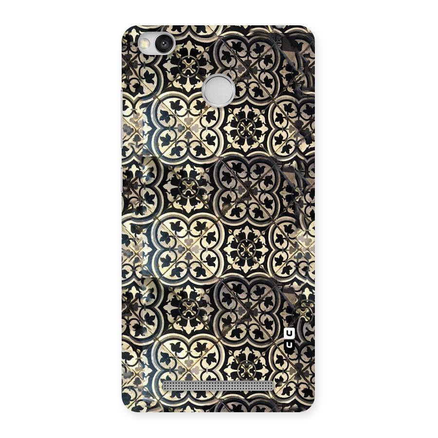 Floral Tile Back Case for Redmi 3S Prime