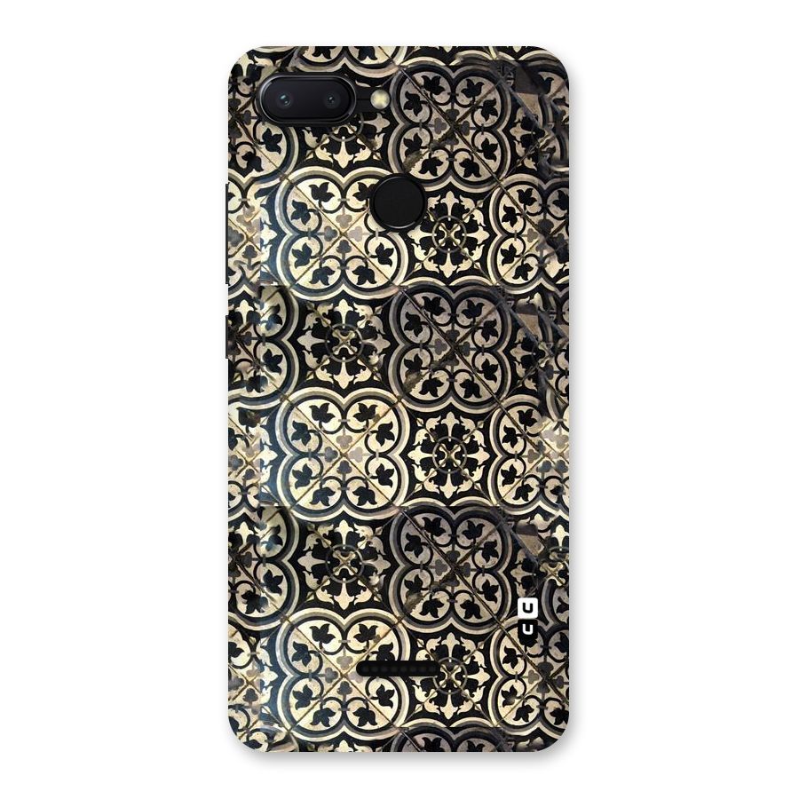Floral Tile Back Case for Redmi 6