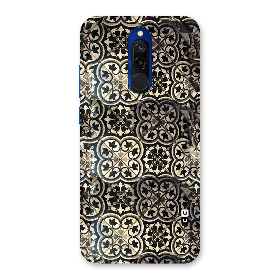 Floral Tile Back Case for Redmi 8