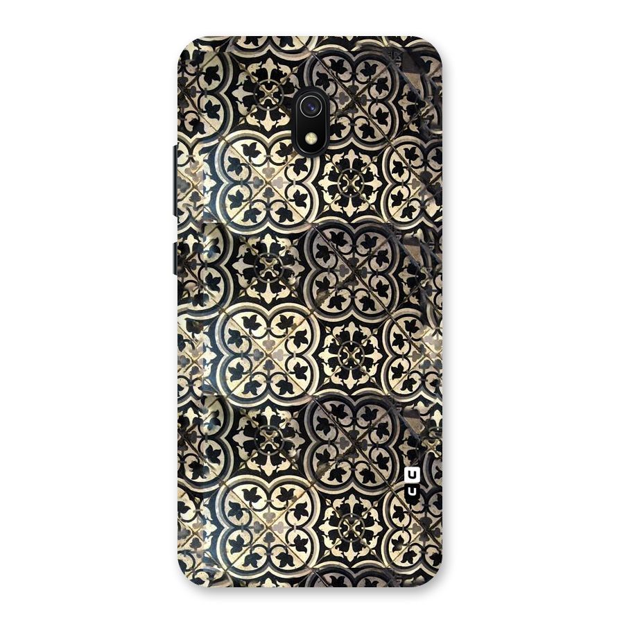Floral Tile Back Case for Redmi 8A
