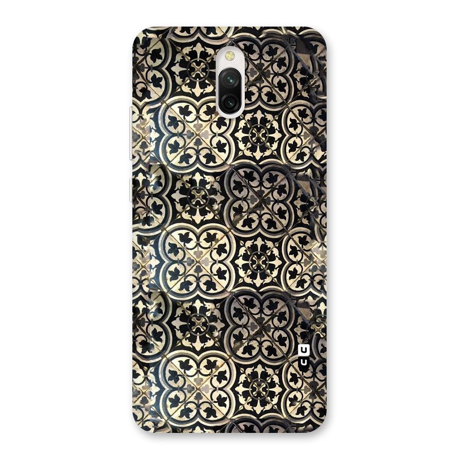 Floral Tile Back Case for Redmi 8A Dual