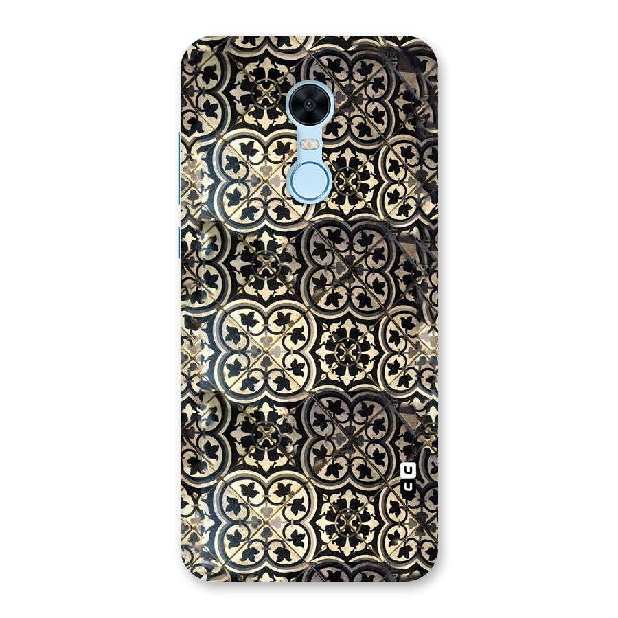 Floral Tile Back Case for Redmi Note 5