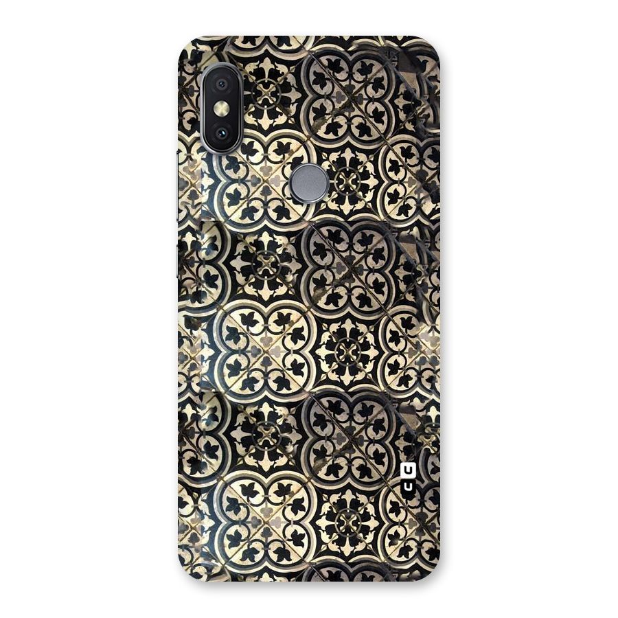Floral Tile Back Case for Redmi Y2