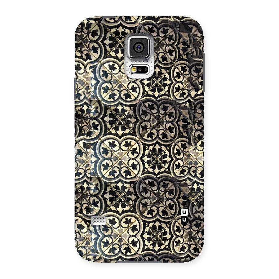 Floral Tile Back Case for Samsung Galaxy S5