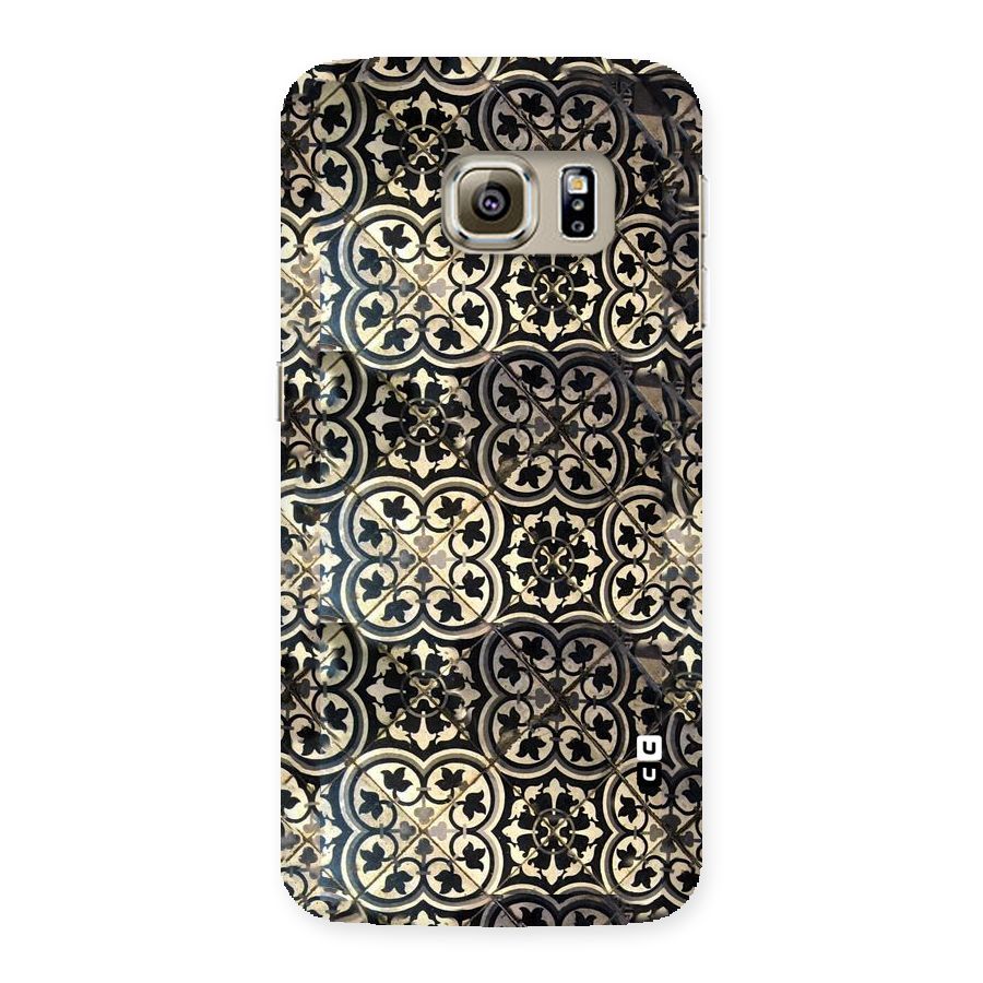 Floral Tile Back Case for Samsung Galaxy S6 Edge