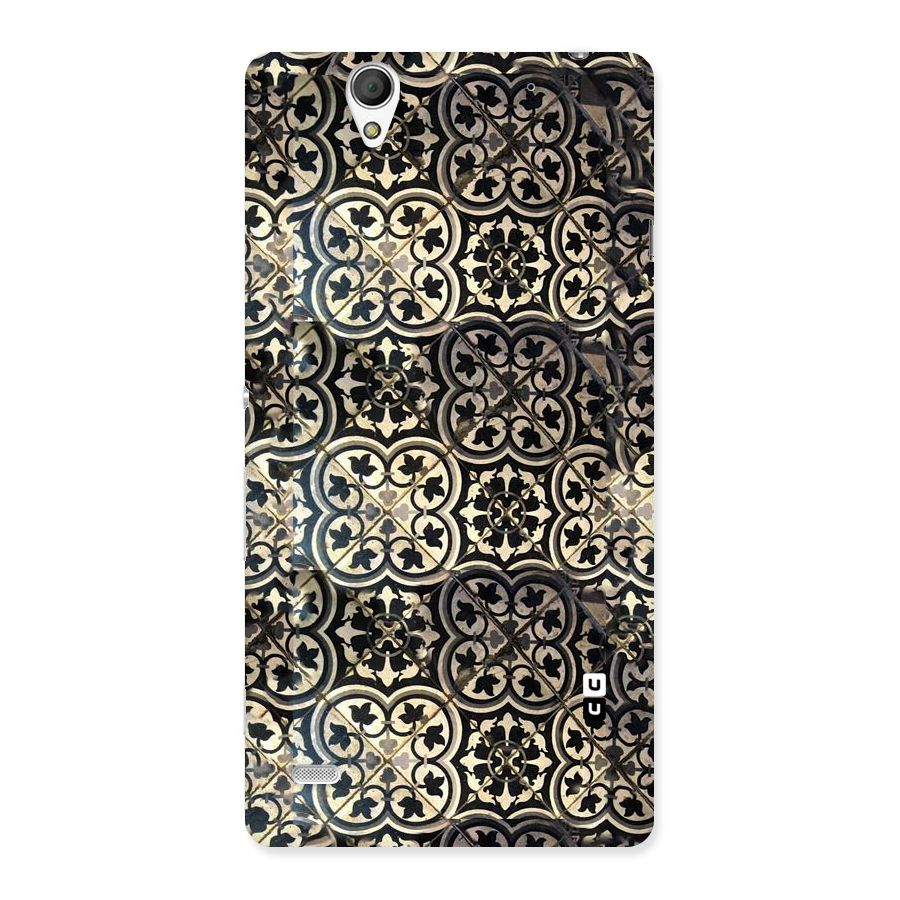 Floral Tile Back Case for Sony Xperia C4