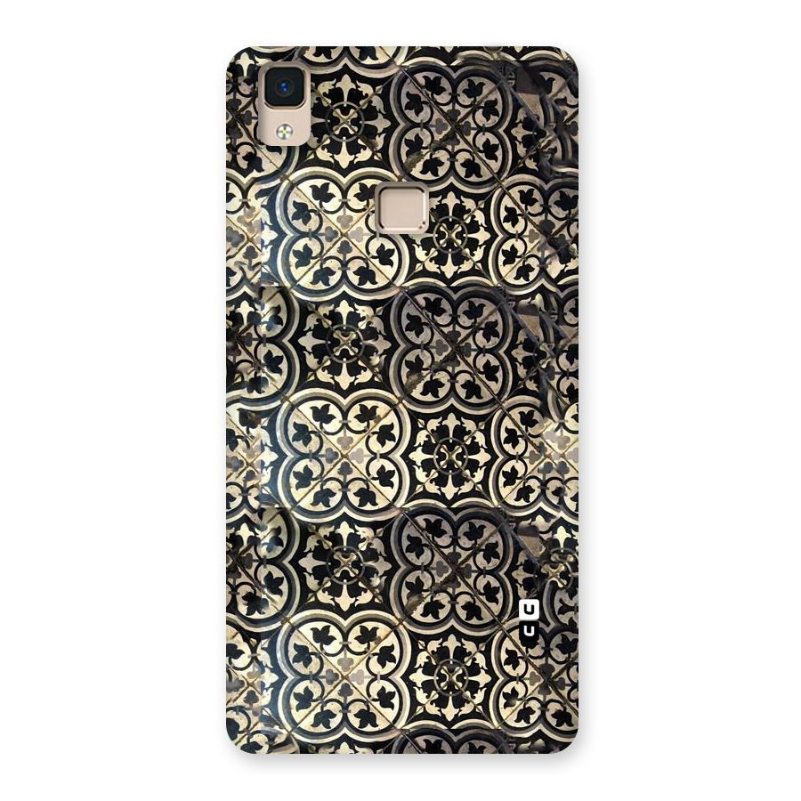 Floral Tile Back Case for V3 Max