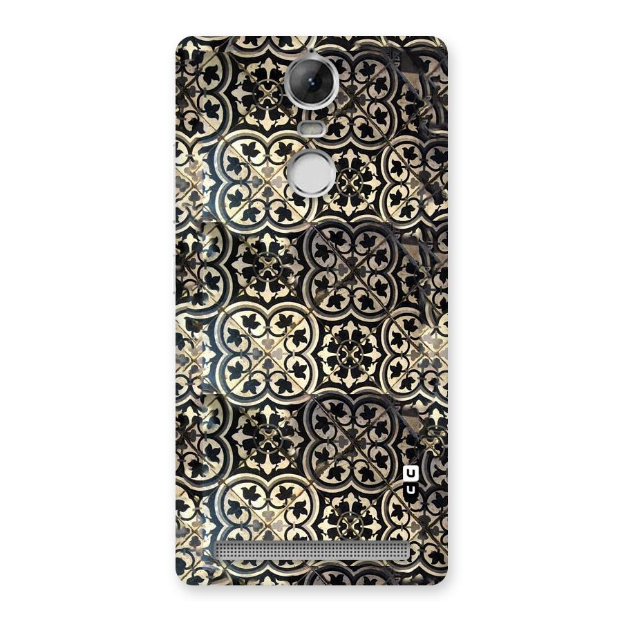 Floral Tile Back Case for Vibe K5 Note