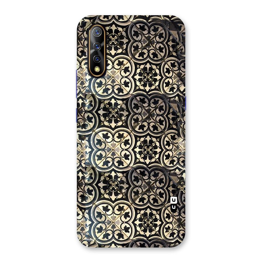 Floral Tile Back Case for Vivo S1