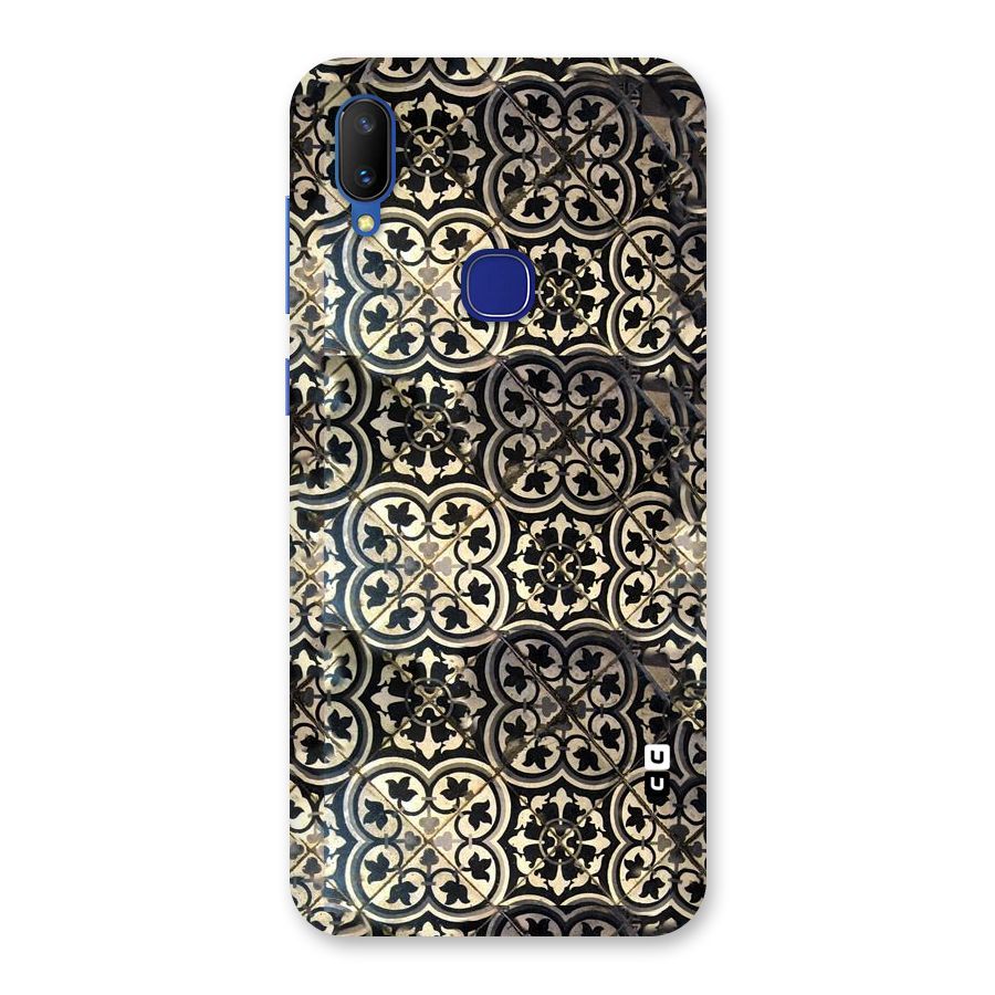 Floral Tile Back Case for Vivo V11