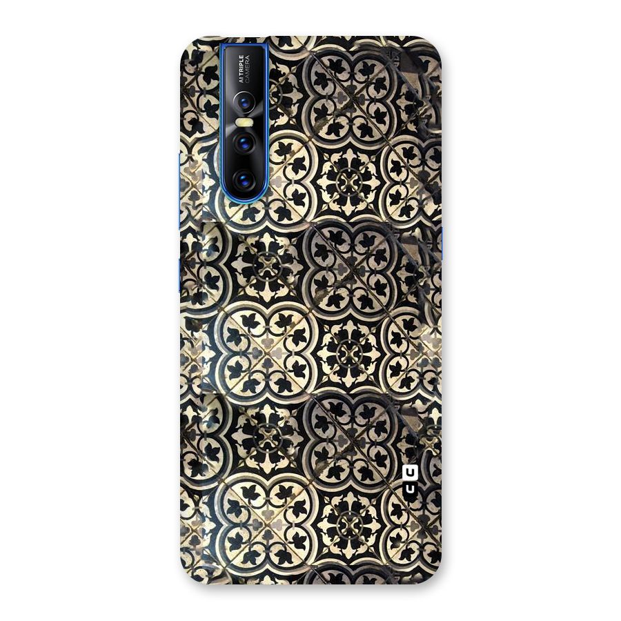 Floral Tile Back Case for Vivo V15 Pro