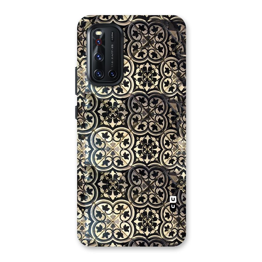 Floral Tile Back Case for Vivo V19