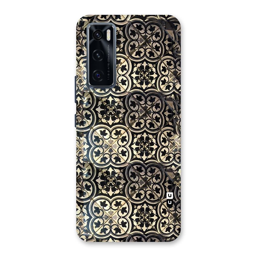 Floral Tile Back Case for Vivo V20 SE