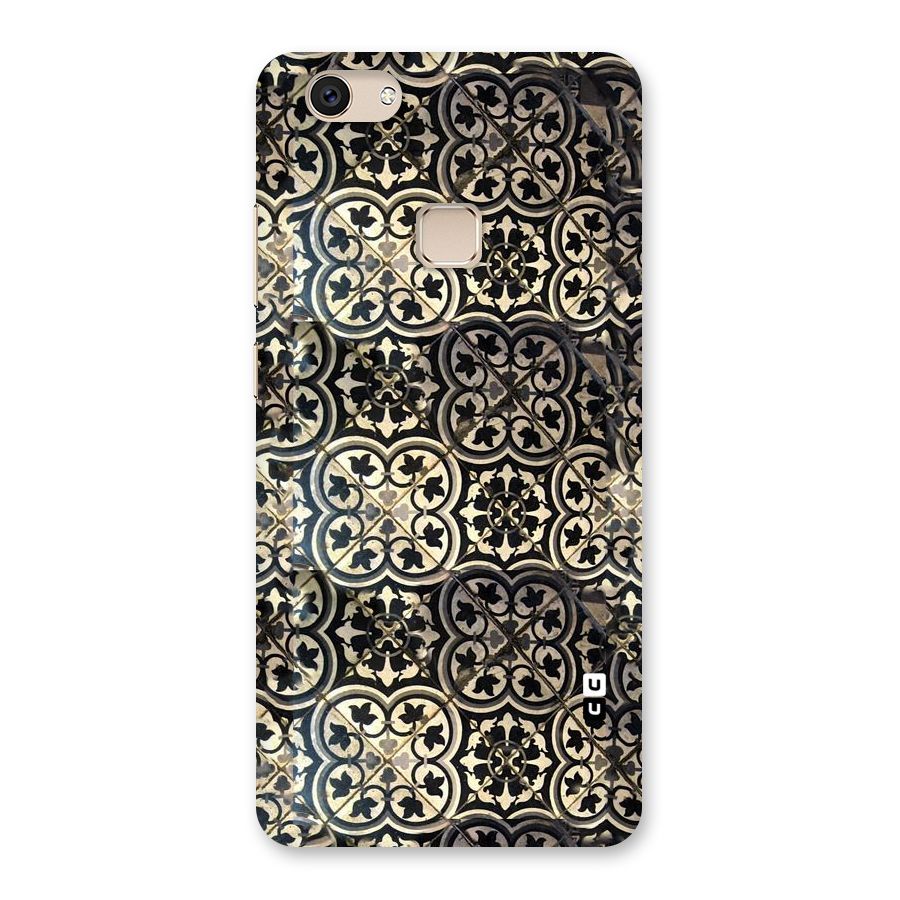 Floral Tile Back Case for Vivo V7
