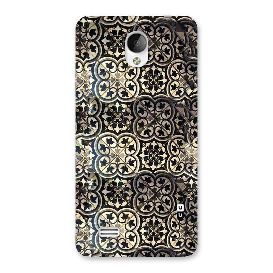Floral Tile Back Case for Vivo Y21