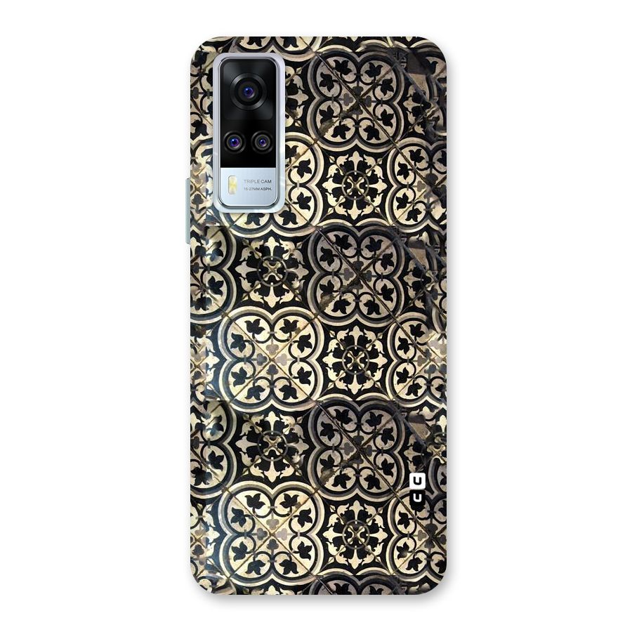 Floral Tile Back Case for Vivo Y31