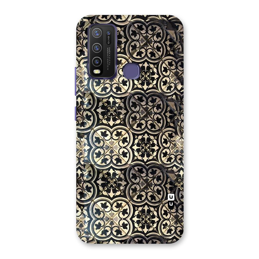 Floral Tile Back Case for Vivo Y50