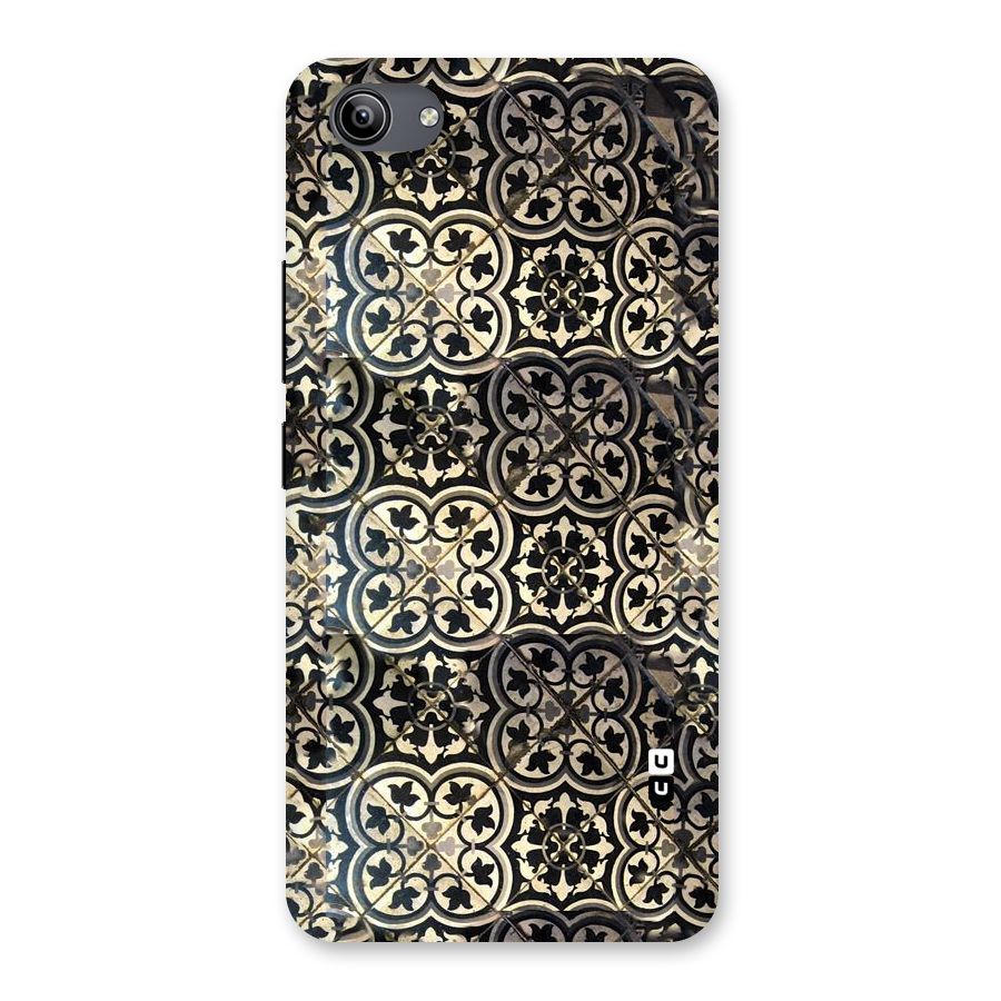 Floral Tile Back Case for Vivo Y81i