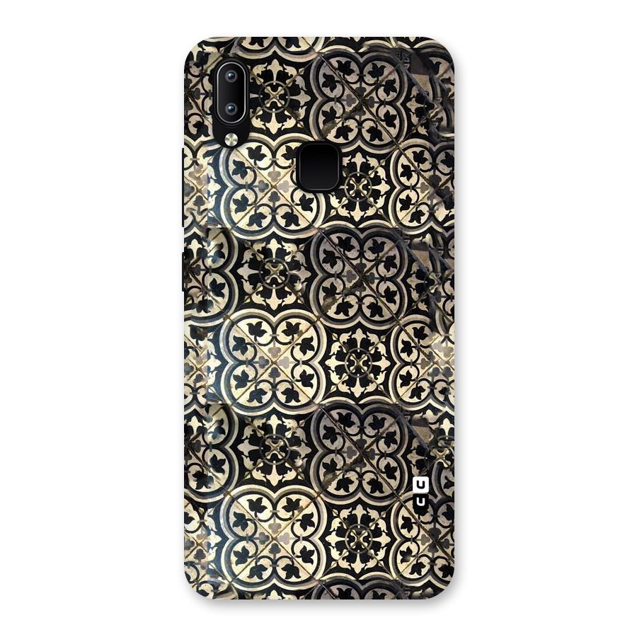 Floral Tile Back Case for Vivo Y93