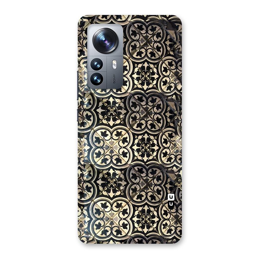 Floral Tile Back Case for Xiaomi 12 Pro