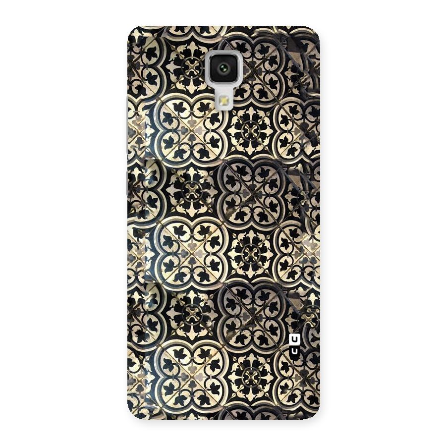 Floral Tile Back Case for Xiaomi Mi 4