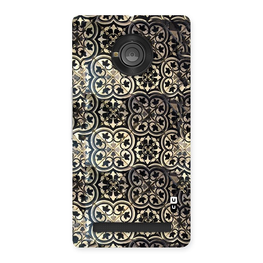 Floral Tile Back Case for Yu Yuphoria