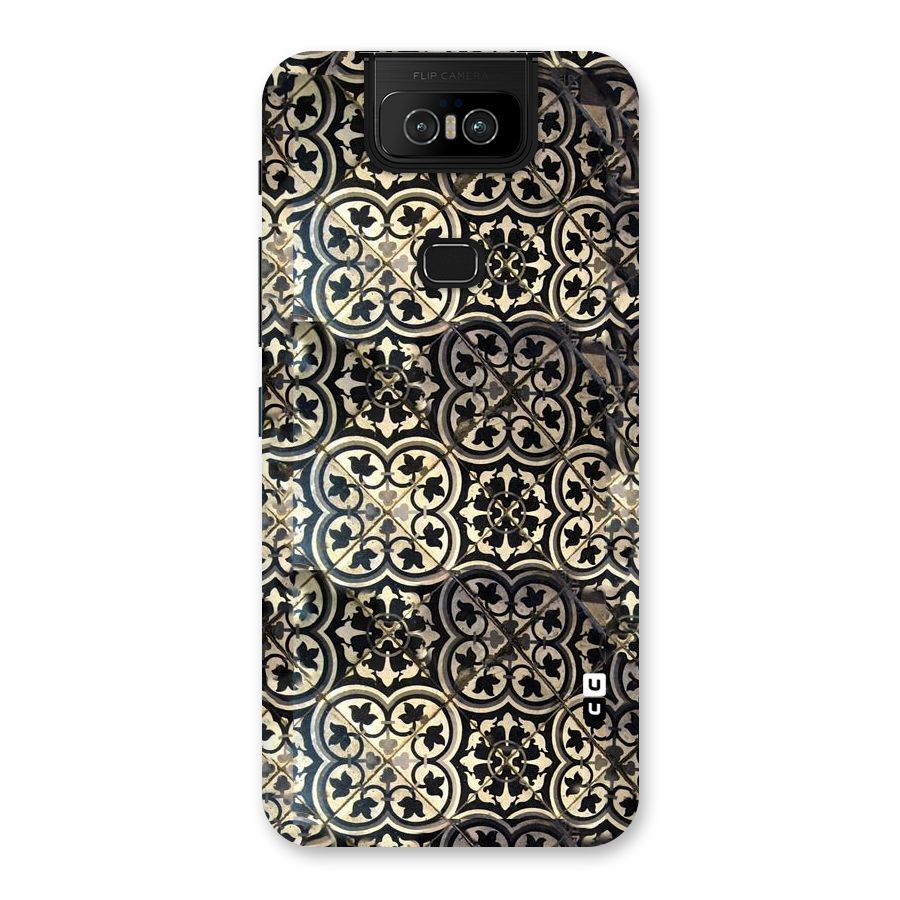 Floral Tile Back Case for Zenfone 6z