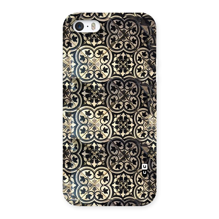Floral Tile Back Case for iPhone SE