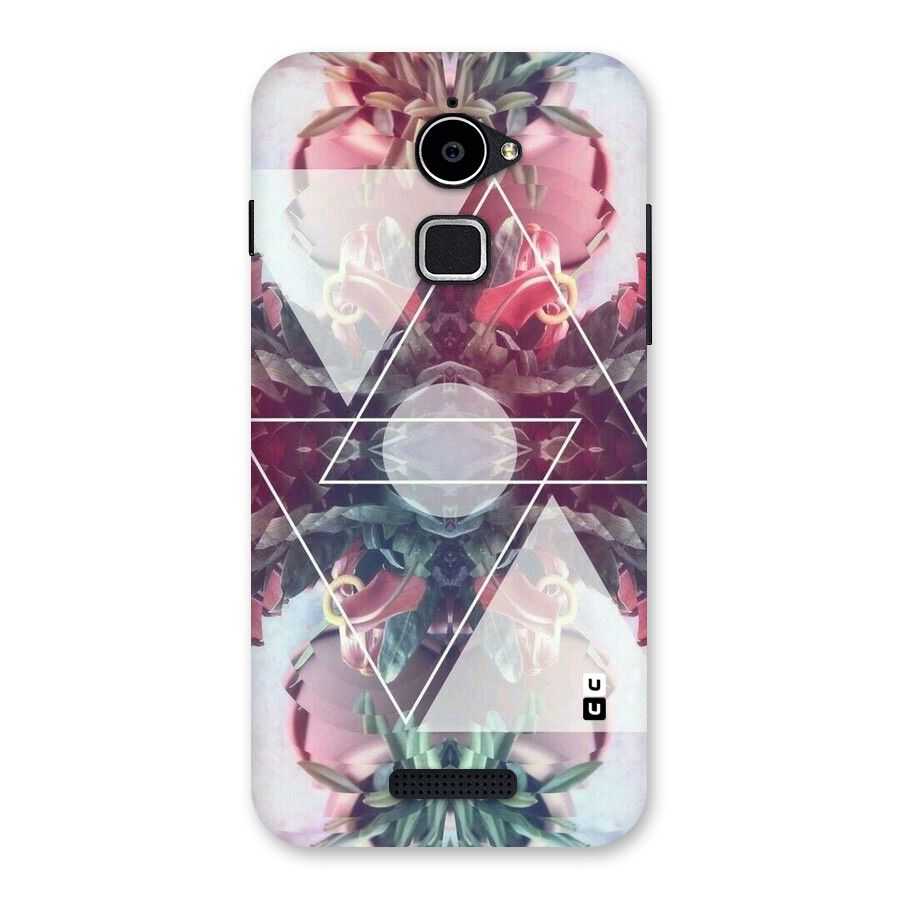Floral Triangle Back Case for Coolpad Note 3 Lite