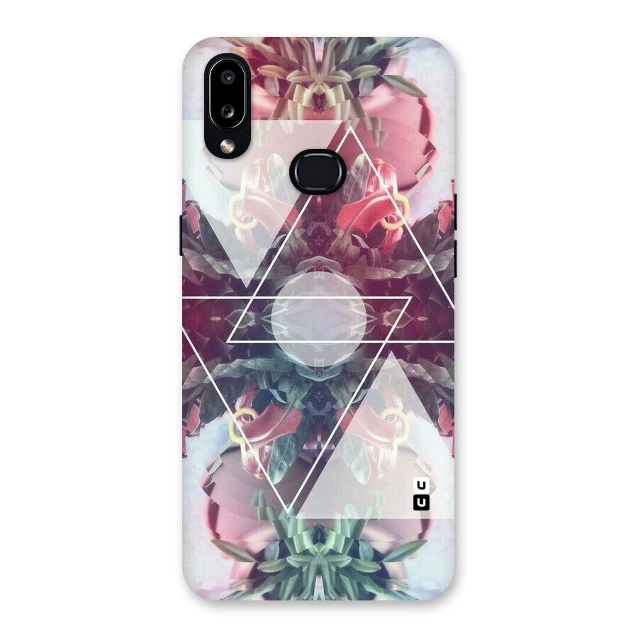 Floral Triangle Back Case for Galaxy A10s