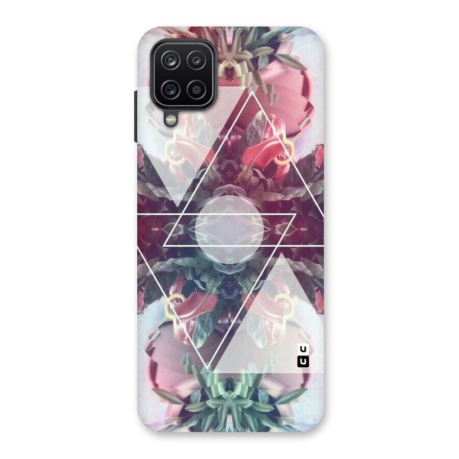 Floral Triangle Back Case for Galaxy A12