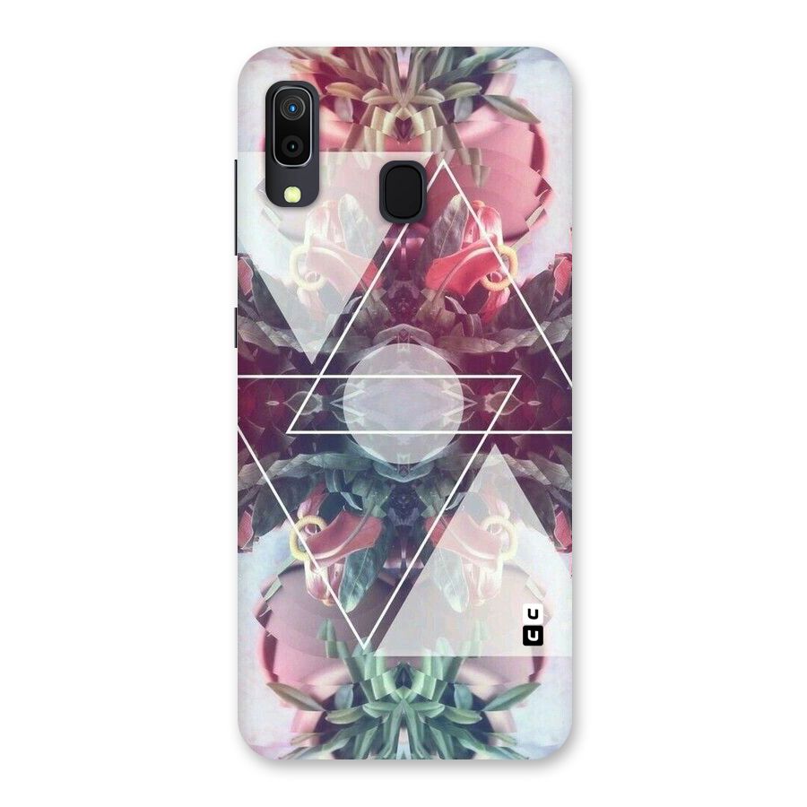 Floral Triangle Back Case for Galaxy A20
