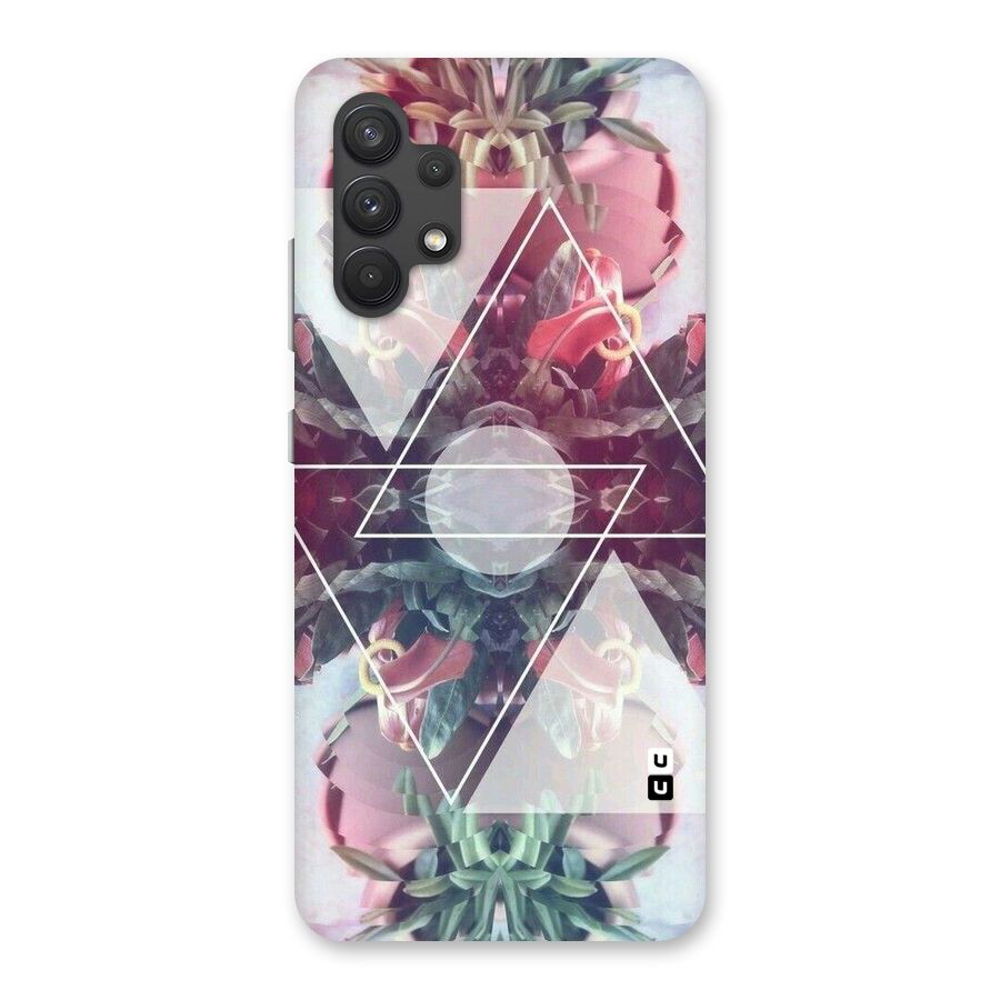 Floral Triangle Back Case for Galaxy A32