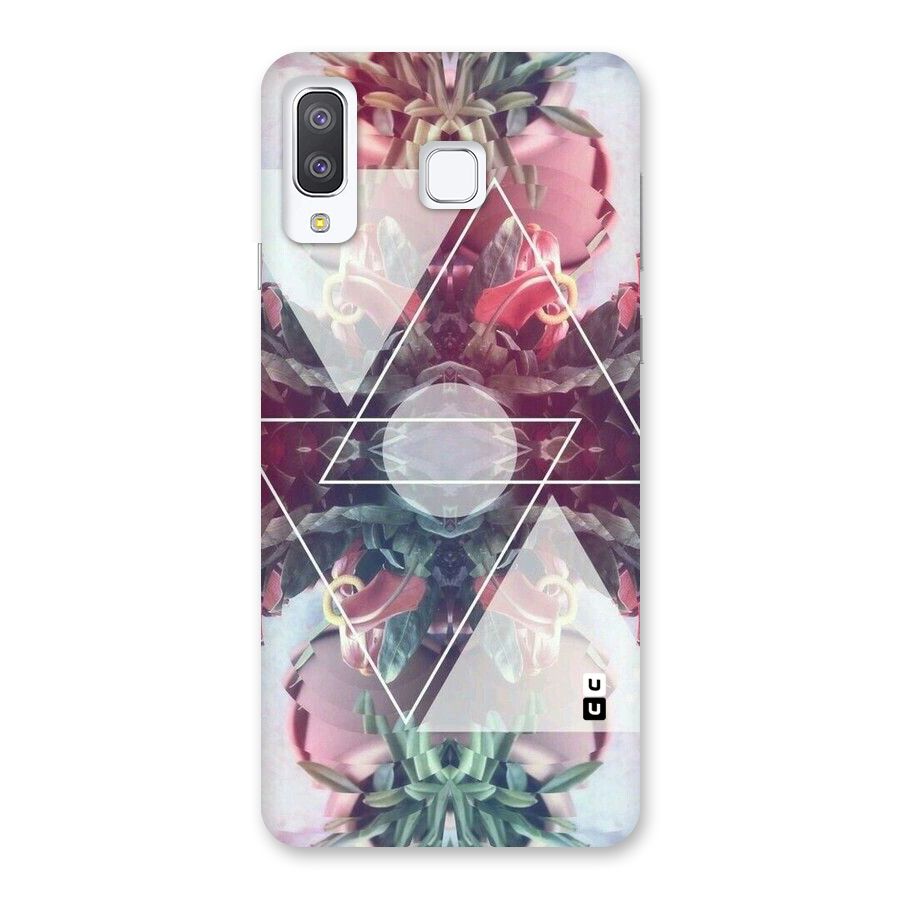 Floral Triangle Back Case for Galaxy A8 Star