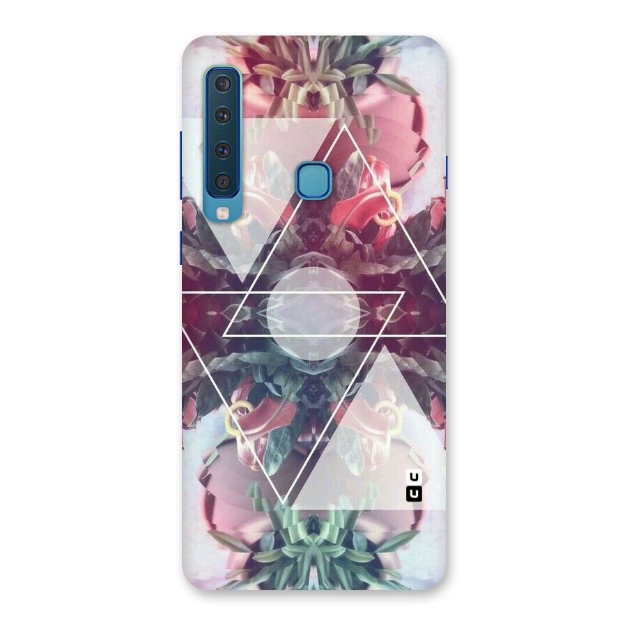 Floral Triangle Back Case for Galaxy A9 (2018)