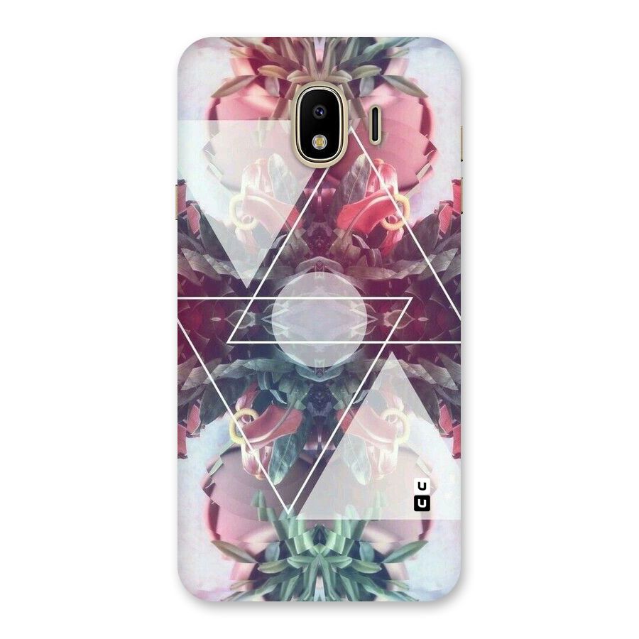 Floral Triangle Back Case for Galaxy J4