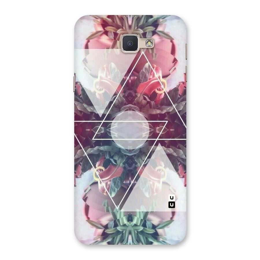 Floral Triangle Back Case for Galaxy J5 Prime