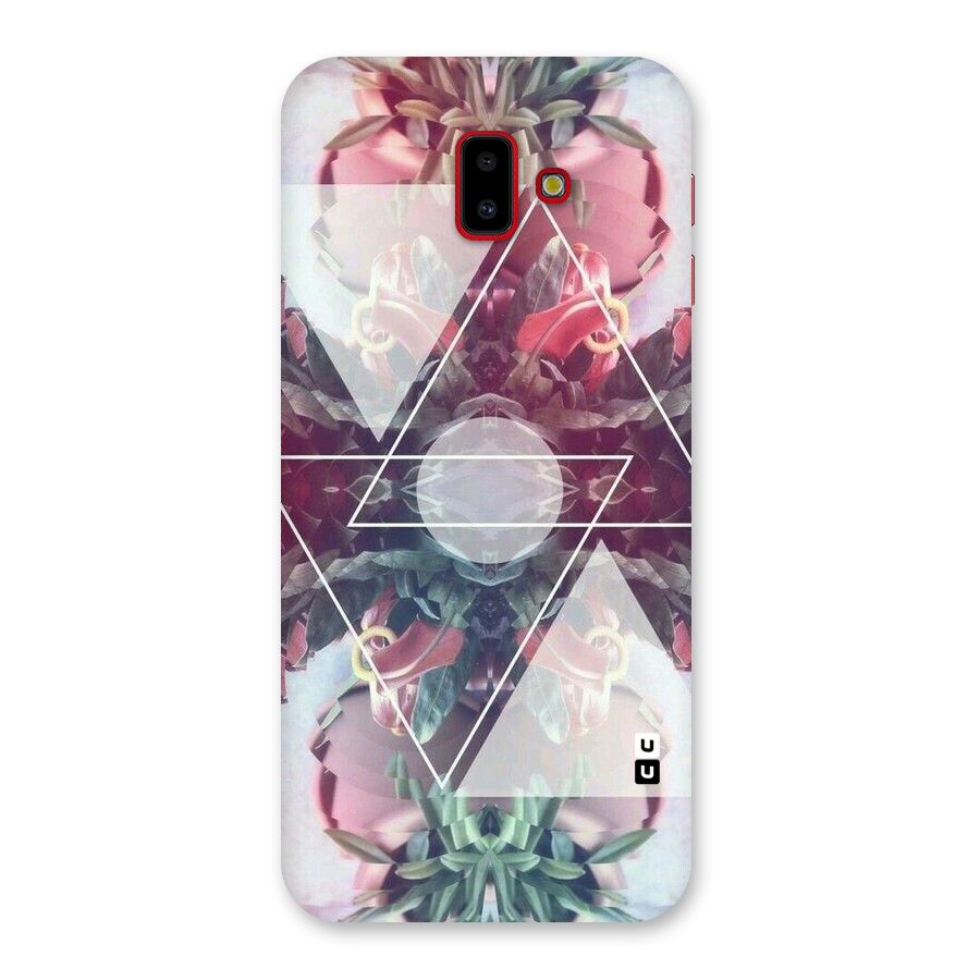 Floral Triangle Back Case for Galaxy J6 Plus