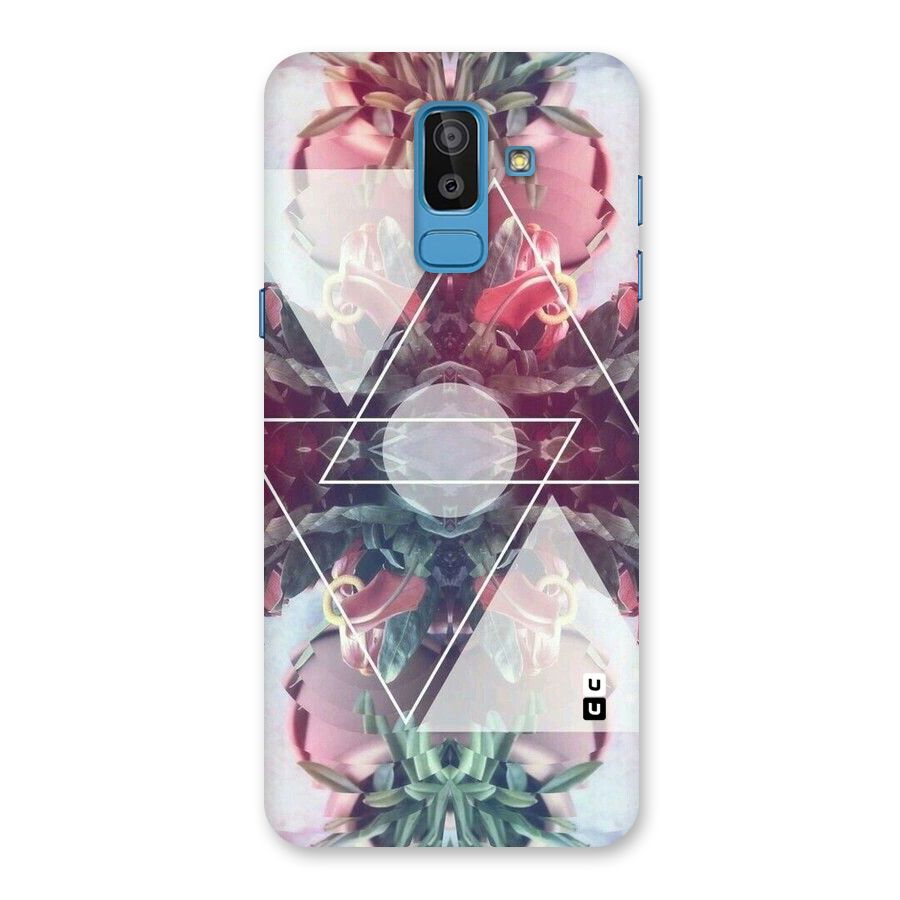 Floral Triangle Back Case for Galaxy J8