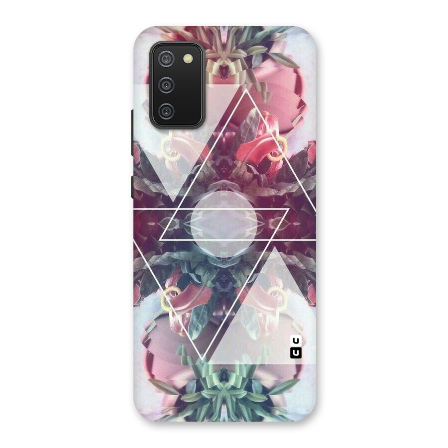 Floral Triangle Back Case for Galaxy M02s