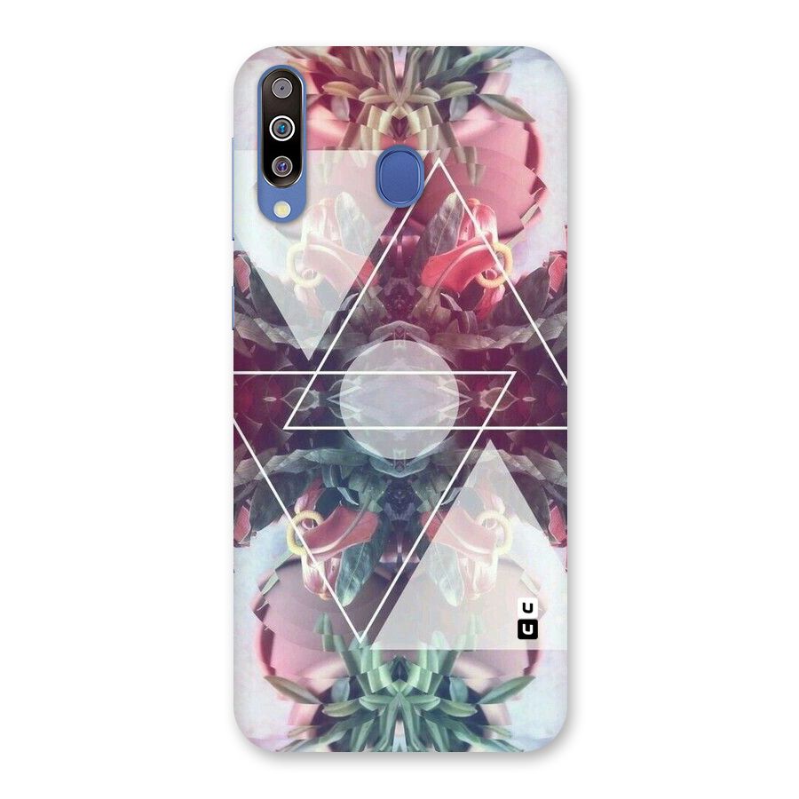 Floral Triangle Back Case for Galaxy M30