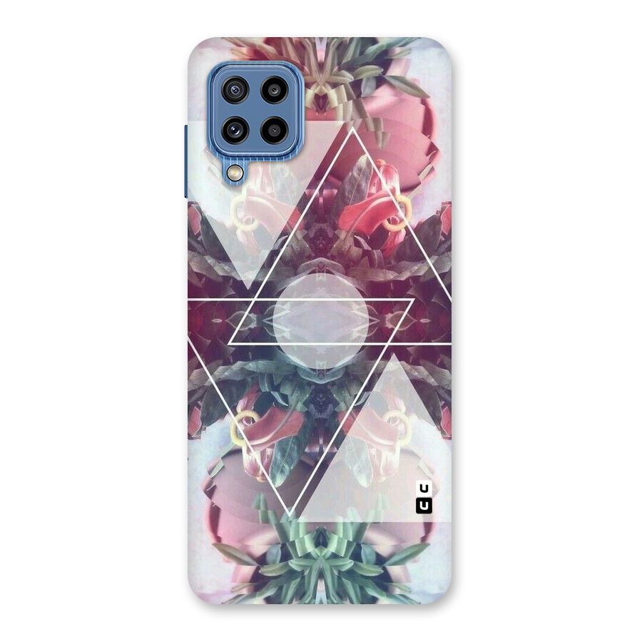 Floral Triangle Back Case for Galaxy M32