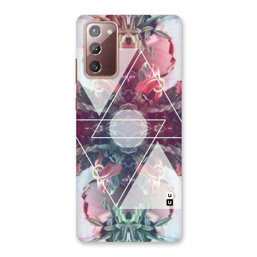 Floral Triangle Back Case for Galaxy Note 20
