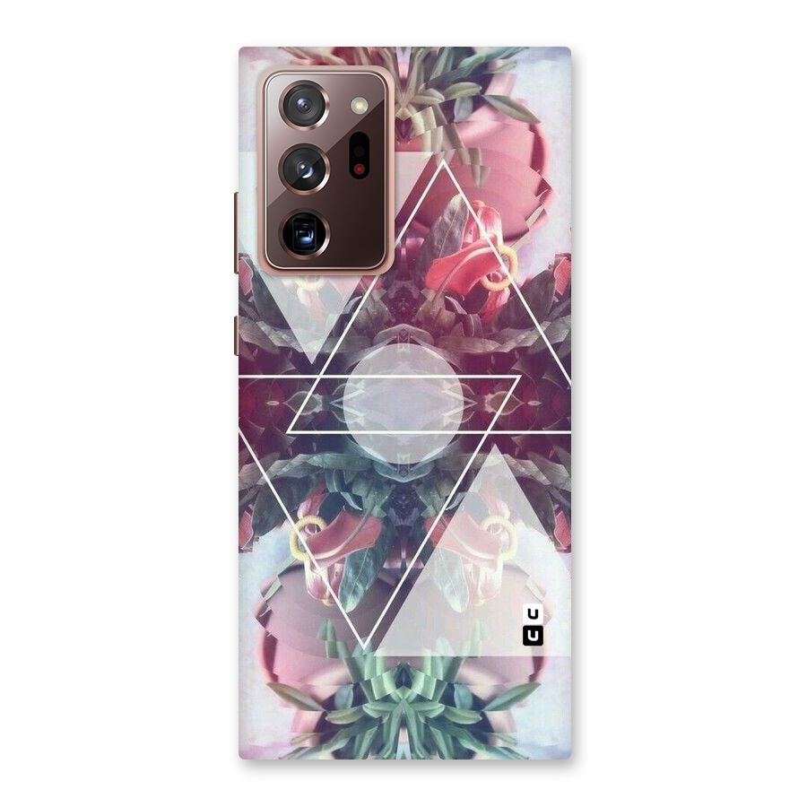 Floral Triangle Back Case for Galaxy Note 20 Ultra