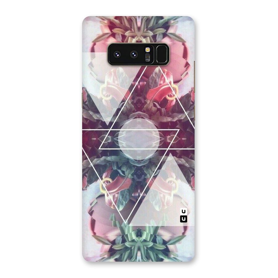 Floral Triangle Back Case for Galaxy Note 8