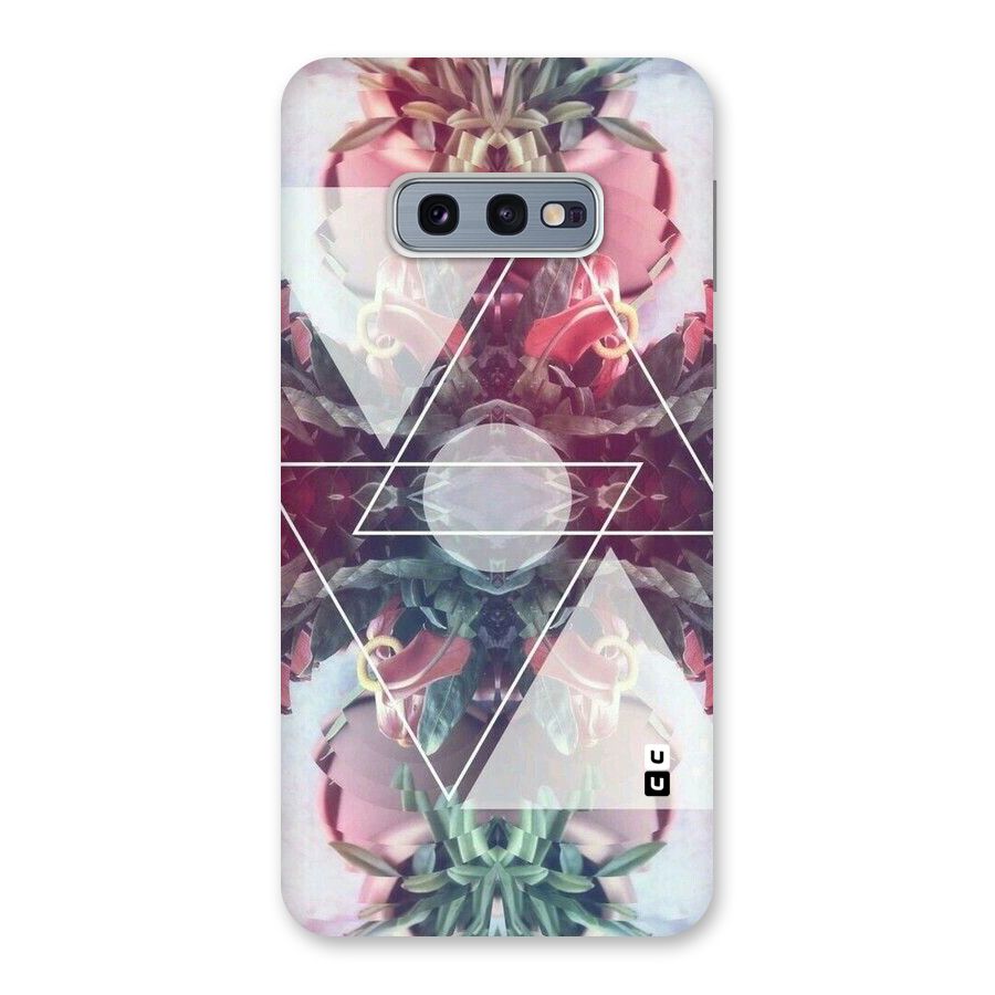 Floral Triangle Back Case for Galaxy S10e
