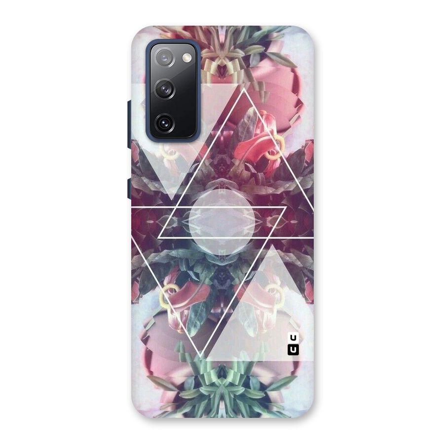 Floral Triangle Back Case for Galaxy S20 FE