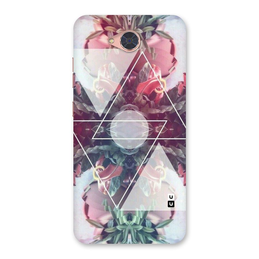 Floral Triangle Back Case for Gionee S6 Pro