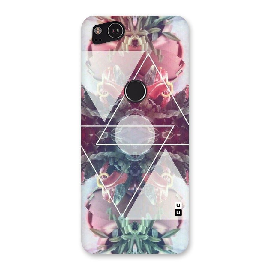 Floral Triangle Back Case for Google Pixel 2